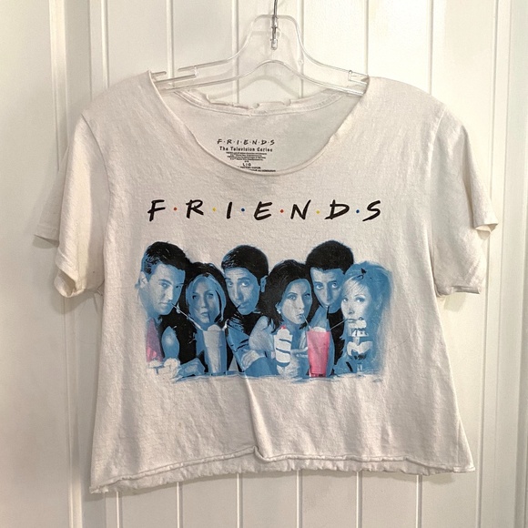Friends Graphic Crop Top - Picture 1 of 1